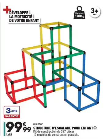 ALDI Structure d'escalade pour enfant offre