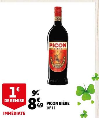 Auchan Picon bière offre
