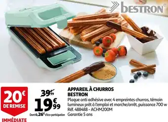 Bestron appareil à churros