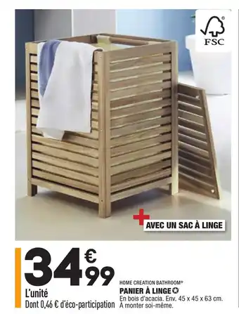 ALDI Panier à linge offre