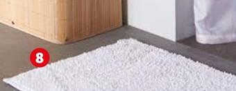 Auchan Actuel tapis de bain chenille offre