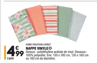 ALDI Nappe vinyle offre