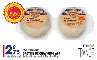 ALDI Crottin de chavignol aop offre