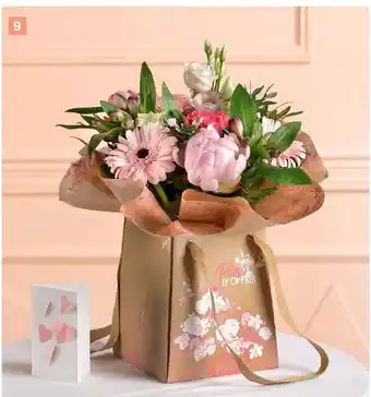 E.Leclerc Bouquet bulle 20 Tiges avec sac Cadeau offre