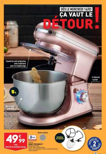 ALDI Robot Pâtissier offre