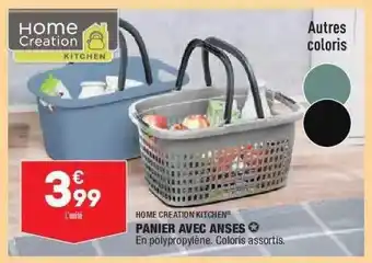 ALDI Panier Avec Anses Home Creation Kitchen offre