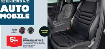 ALDI Couvre-siège Voiture Auto Xs offre