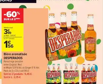 Carrefour Contact Bière Aromatisée Desperados offre