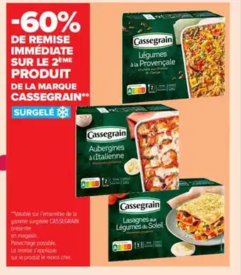La Marque Cassegrain Surgelé