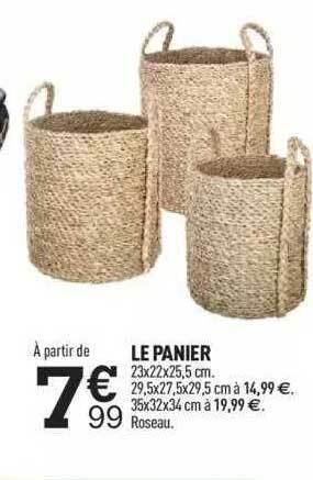 Centrakor Le Panier offre