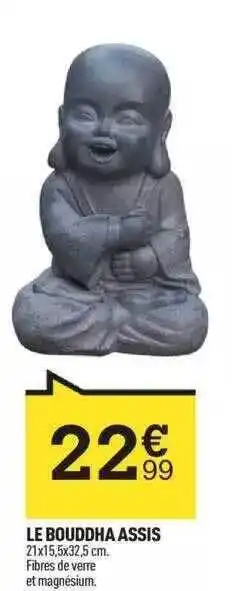 Centrakor Le Bouddha Assis offre