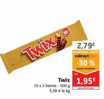 Colruyt Twix offre