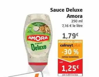 Colruyt Sauce Deluxe Amora offre