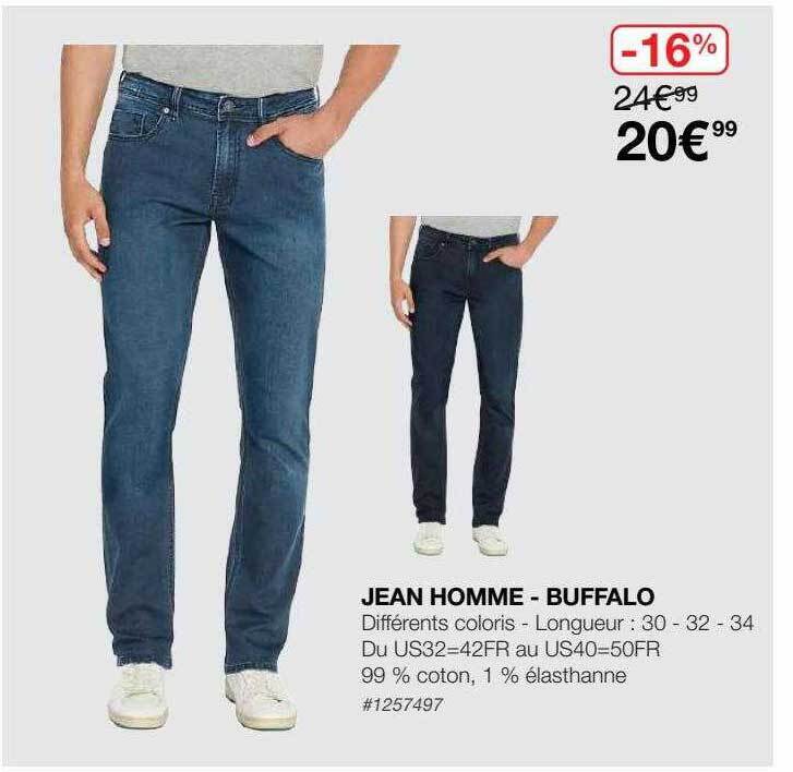 Promo Jean Homme Buffalo chez Costco