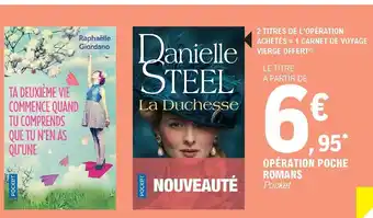E.Leclerc Opération Poche Romans offre