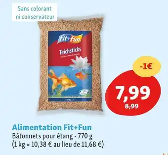 Maxi Zoo Fit+fun alimentation offre