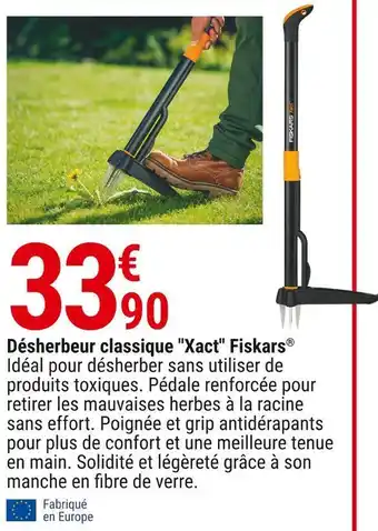 Fiskars désherbeur classique "xact"