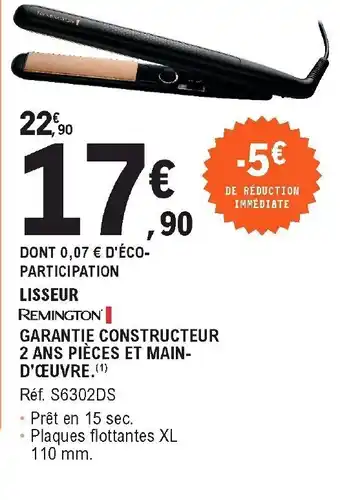 E.Leclerc Lisseur offre