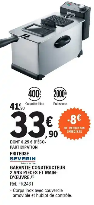 E.Leclerc Friteuse offre