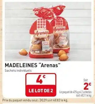 Grand Frais Arenas madeleines “arenas” offre