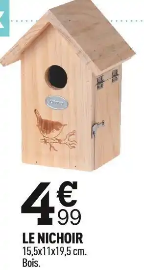 Centrakor Le nichoir offre