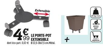 Centrakor Le porte-pot extensible offre