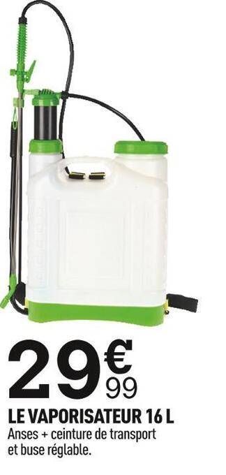 Centrakor Le vaporisateur 16 l offre