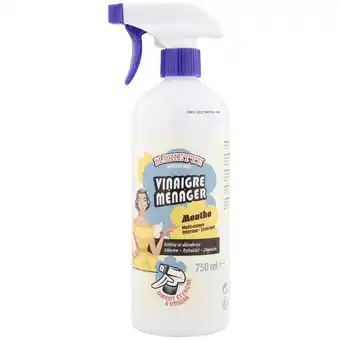 Action Vinaigre de nettoyage mariette menthe offre