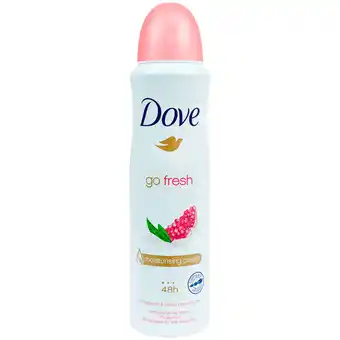 Action Déodorant go fresh dove grenade et citron offre