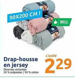 Action Drap-housse En Jersey offre