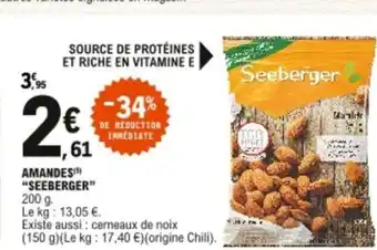 Amandes seeberger