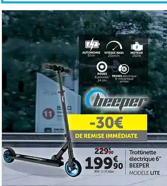 Roady Trottinette électrique 6 offre