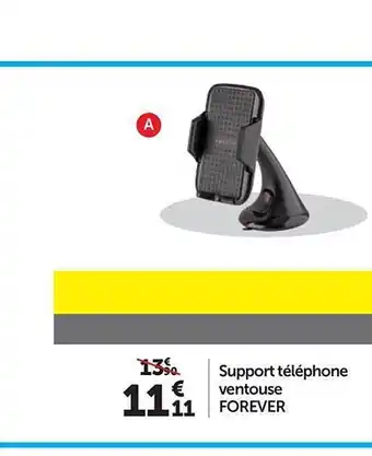Roady Support Téléphone Ventouse Forever offre
