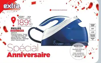 Extra Philips Centrale Vapeur offre