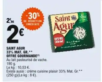 E.Leclerc Saint agur offre gourmande offre