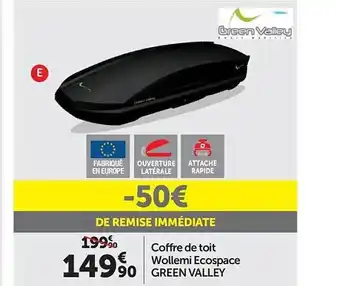 Roady Coffre De Toit Wollemi Ecospace Green Valley offre