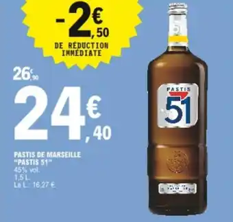E.Leclerc Pastis de Marseille offre