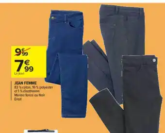 Carrefour Market Jean Femme offre