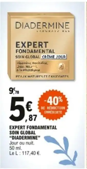 Expert Fondamental Soin Global