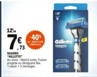 E.Leclerc Rasoirs Gillette offre