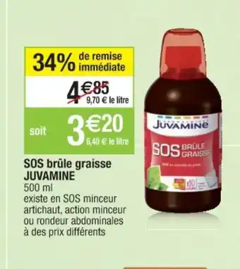Cora x Carrefour SOS Brûle Graisse offre