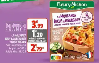 La Moussaka Bœuf & Aubergines
