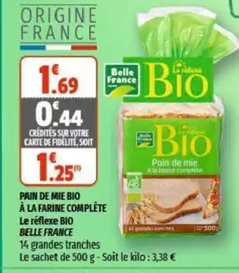 Coccimarket Pain de Mie Bio offre