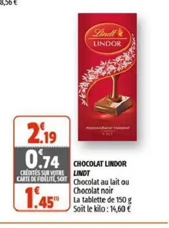 Coccimarket Chocolat Lindor offre