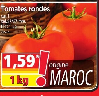 Norma Tomates Rondes offre