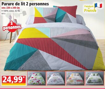 Norma Parure de Lit 2 Personnes offre