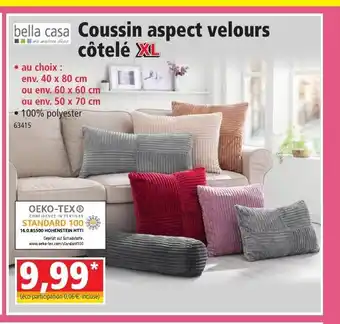 Norma Coussin Aspect Velours offre