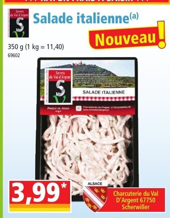 Norma Salade italienne offre
