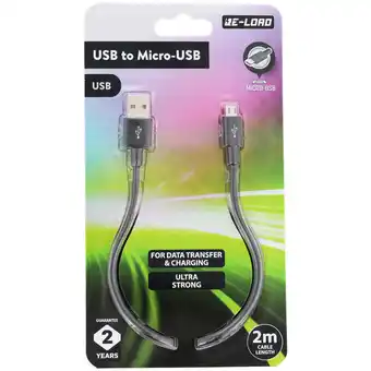 Action Câble USB 2.0 à micro-USB Re-load offre