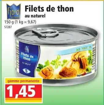 Norma Filets de Thon offre